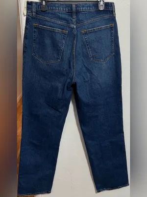 NWT Abercrombie & Fitch Women's The ‘90s Straight Ultra High Rise Size 31/12R thumbnail 7