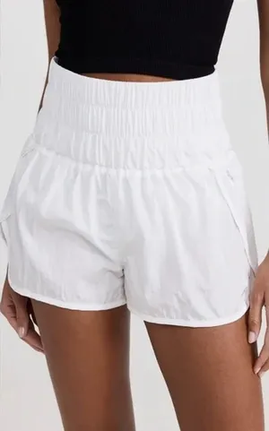 Free People Movement White Way The Home Shorts thumbnail 1