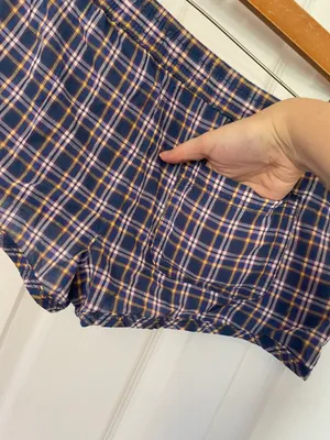 Hollister Y2K Plaid Pajama Shorts thumbnail 8