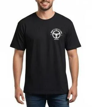 Top Mens Drop It Like Its Hot Black T-Shirt New Size Medium By Boxset thumbnail 1
