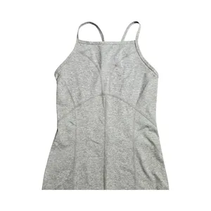 Free People Side To‎ Side Performance Gray Jumpsuit Size: M thumbnail 3