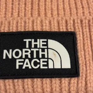 The North Face Peach Ribbed Cuffed Beanie thumbnail 2