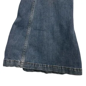 Wrangler Retro Trumpet Flare High Rise Blue Denim Jeans Size 26x30 Western thumbnail 3