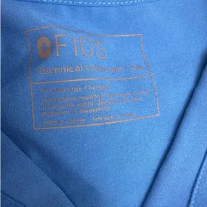 Figs Royal Blue Catarina One-Pocket Scrub Top Size 3XL thumbnail 3