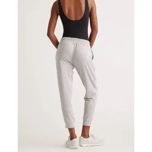 ✨Quince SuperSoft Fleece Joggers Heather Grey Sz Large Pants✨ thumbnail 2