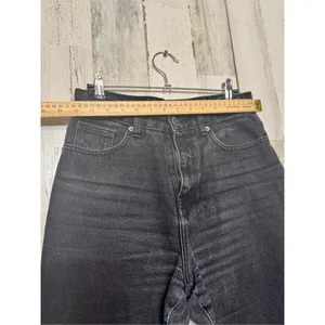 Nasty Gal collection black mom super high rise jeans size 6 thumbnail 8
