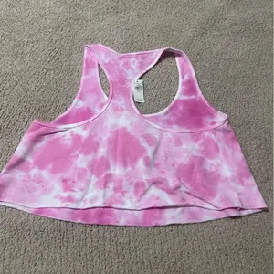 Aerie tie dye crop tank thumbnail 3