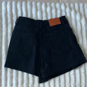 NWT Princess Polly Black Kaycie wrap skort black denim thumbnail 6