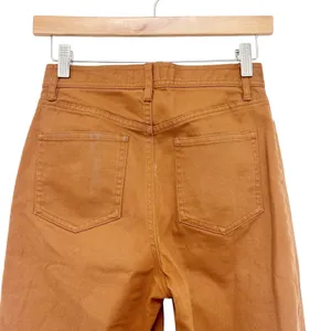 Aritzia Wilfred Free Tan Wide Leg Canvas Pants Jeans Sz 0 thumbnail 5
