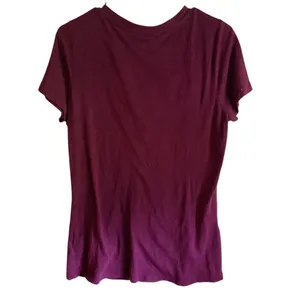 Mossimo Supply Co. Rich Purple V-Neck Short Sleeve Tee Size L thumbnail 4