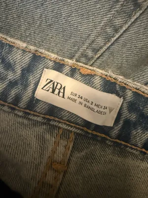 Zara Light Blue High-rise Jeans size 2 thumbnail 12