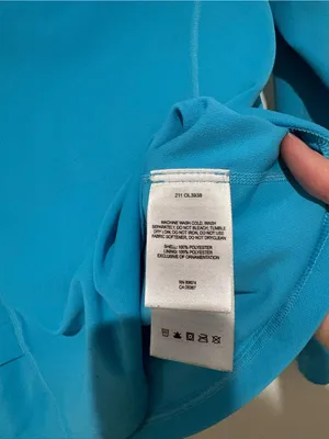 Mountain hardwear Quarter-Zip Pullover light blue‎ women’s XS thumbnail 6