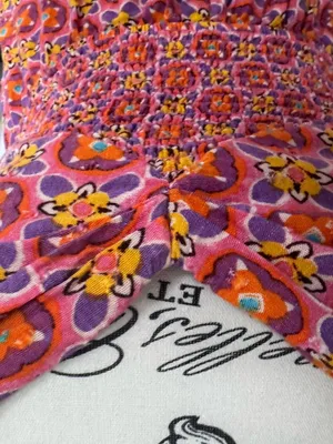 Aqua Pink Printed Bloomingdale’s Sun dress small thumbnail 5