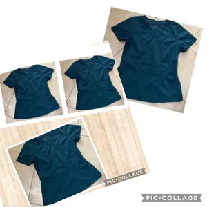 Purple Label Teal Blue Scrub Tops thumbnail 1
