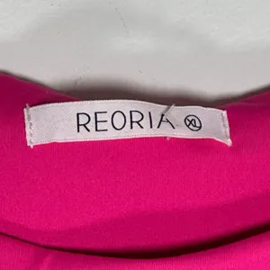 REORIA Women Hot Pink High Neck Racerback Sleeveless Thong Bodysuit XL‎ 8638 thumbnail 3