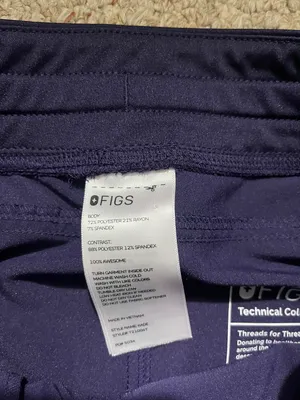 FIGS Purple Jam Scrub Set thumbnail 12
