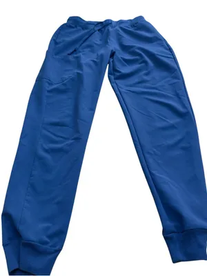 Mandala Royal Blue Jogger Scrub Pants Stretch Multi-Pocket Women’s XS Uniform thumbnail 10