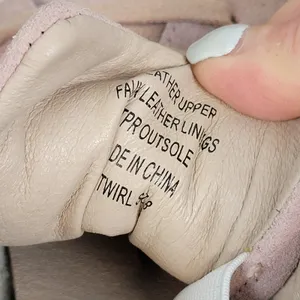 LFL by Life Womens Shoes Size 8 Baby Pink Suede Lace-Up Fashion Sneaker thumbnail 5