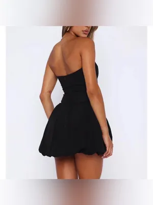 White Fox Boutique Diamond dust mini dress SZ:S thumbnail 2