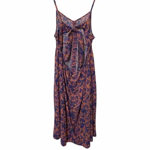 Universal Thread Boho Floral Tie-Back Midi Dress Cottagecore Garden Party XXL thumbnail 12