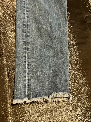 Womens 29"x25" Levi Strauss Big "E" Wedgie Straight Button Up Jeans thumbnail 7