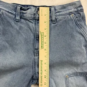 Pacsun Baggy Carpenter Jeans Light Wash Denim Women's Size 28x30‎ thumbnail 12