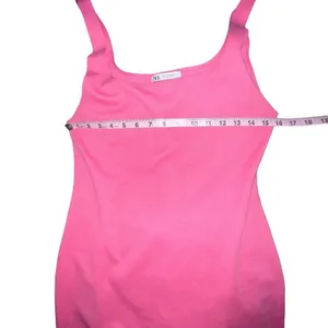 Zara Fitted Midi Dress Size XS‎ Pink Sleeveless Bodycon Fitted Casual Tank Dress thumbnail 6