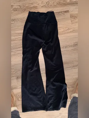 aerie navy high-rise flared leggings thumbnail 4