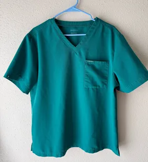 Jaanuu Scrub Top green thumbnail 1