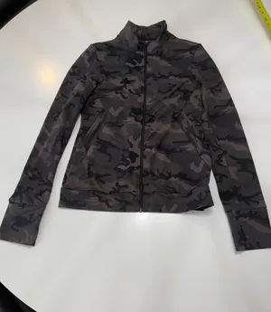 Fornia Camo Running Jacket Gray Size L thumbnail 2