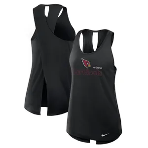 Nike Black Dri-FIT Arizona Cardinals Tank Size Medium‎ NWT Cross Over Back thumbnail 2