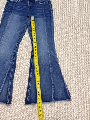 Bridge by Gly mid rise super flare jeans size 29 thumbnail 5