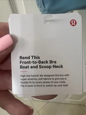 Bend This Front to Back Bra Boatneck and Scoopneck thumbnail 5