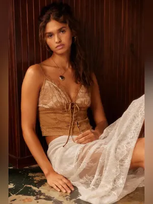 Free people See Me Now Cami top thumbnail 3