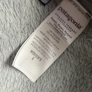 Patagonia Fleece Re-Tool Snap-T Pullover Gray Purple Polartec‎ Thermal Pro S thumbnail 6