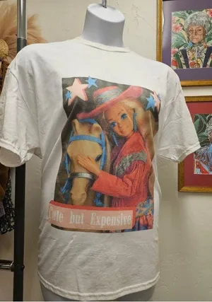 Gildan Cowgirl Barbie Western shirt Cute but Expensive size unisex XL Rodeo Nashville thumbnail 1
