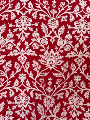 Talbots Red and White Floral Tunic Top thumbnail 5