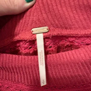 Free People Spring Valley lace trim top size‎ small thumbnail 7
