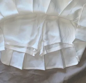 Yesstyle white pleated mini skirt thumbnail 2