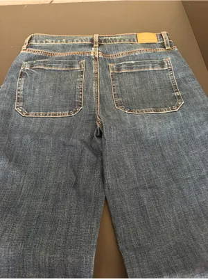 Men’s Straight Fit Dark Blue Denim Jeans thumbnail 2