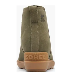 Sorel Evie II Waterproof Chelesa Bootie, Size 5.5 Stone Green, Leather/Suede NWT thumbnail 14
