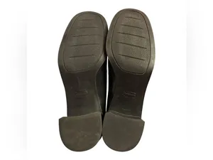 Croft & Barrow Chantal vintage-style square toe block heel leather loafers thumbnail 6
