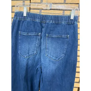 Loft‎ Outlet High Rise Denim Joggers Size XS thumbnail 5