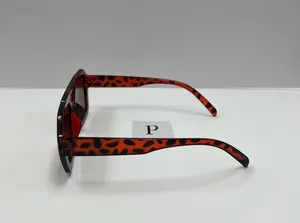 Brown leopard aviator sunglasses/ aviator leopard sunglasses thumbnail 3