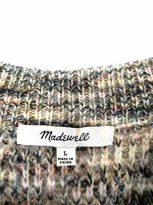 MADEWELL Space-Dyed Boulier Crewneck Sweater Classic Luxury Sleeveless Vest thumbnail 8