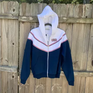 Free People American Track Zip Hoodie thumbnail 13