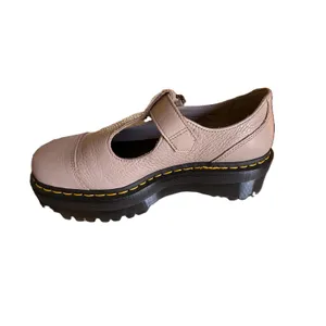 Dr. Martens Womens Size 9 Bethan Mary Jane Platform Pink Cream Unisex Mens 8 thumbnail 3