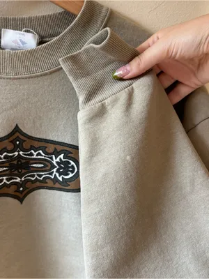Jerzees Vintage Western Style Crewneck Sweatshirt thumbnail 3