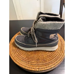 Sorel Explorer Joan Waterproof Winter Boots Gray Quarry NL3421-026 Womens 10‎ thumbnail 7