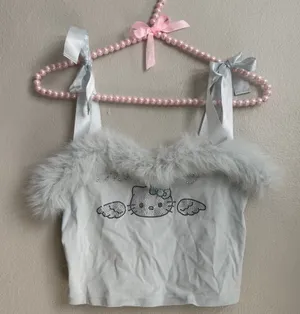 Forever 21 Hello Kitty Top x Sanrio Crop S thumbnail 1